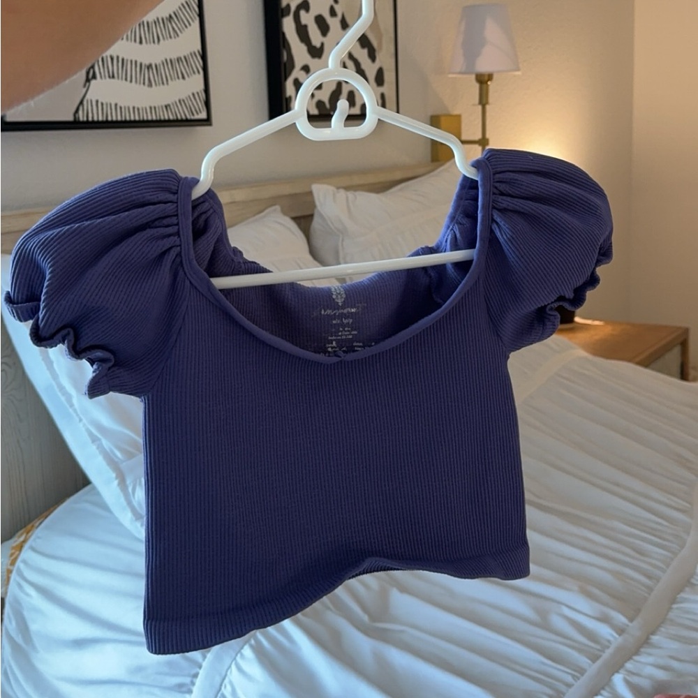 Free People Movement athletic crop top
